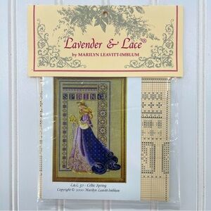 LAVENDER AND LACE “CELTIC SPRING” LL50 VINTAGE CROSS STITCH PATTERN